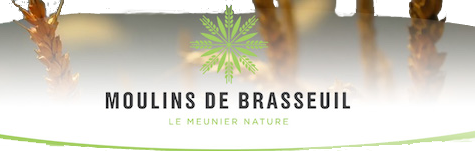 Logo Le grain de blé, la farine et le pain