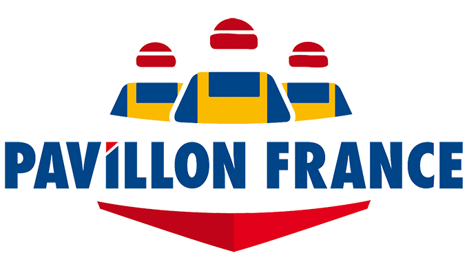Logo Pavillon France. Interprofession de la filière pêche