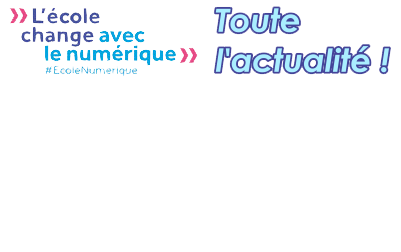 Logo Enseigner avec le numérique - éduscol