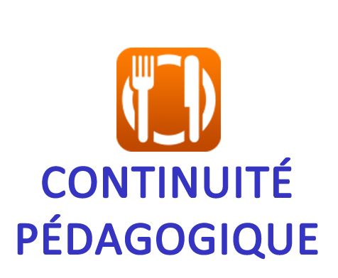Logo Continuité pédagogique. Apprendre et se cultiver