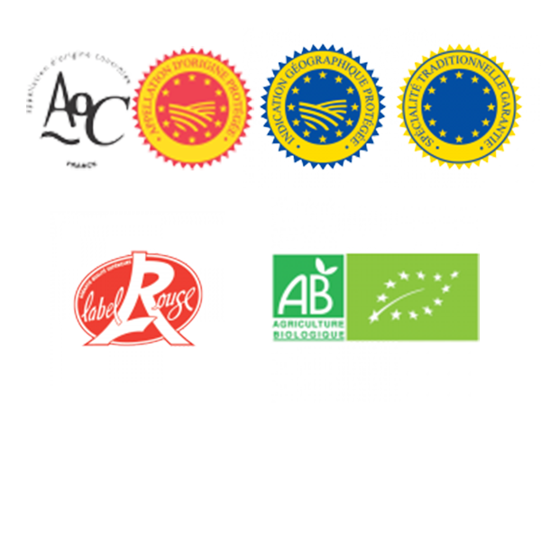 Logo Cartes de France des signes de qualité - Tous produits
