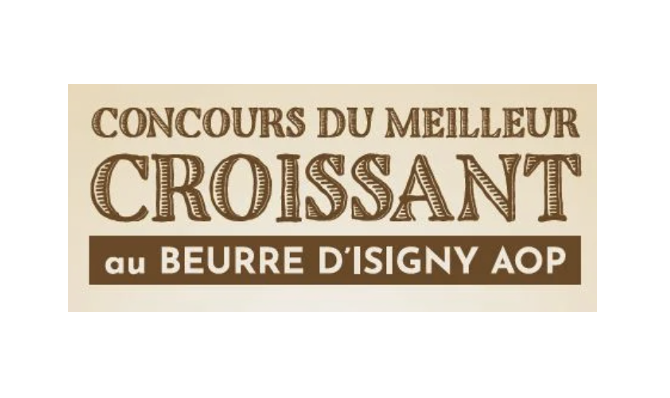 Logo Sélection nationale du concours du meilleur croissant au beurre d'Isigny