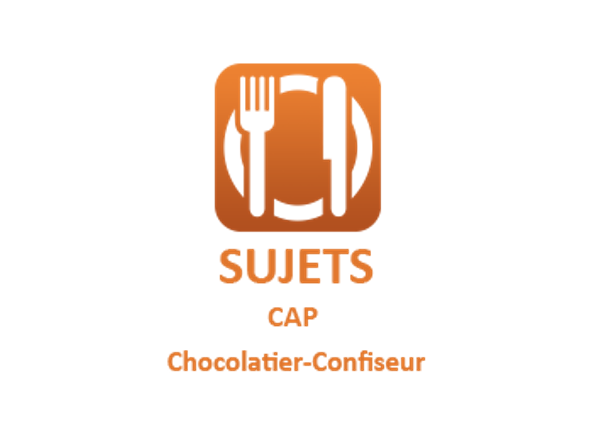 Logo Session 2021 - 2022 - 2023. CAP Chocolatier-Confiseur