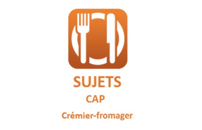 Logo CAP Crémier-fromager. Session 2023