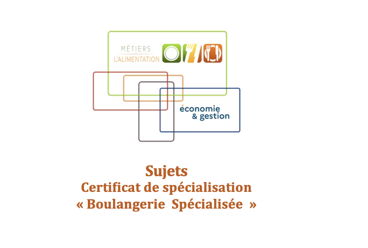 Logo Session 2025. CS Boulangerie Spécialisée