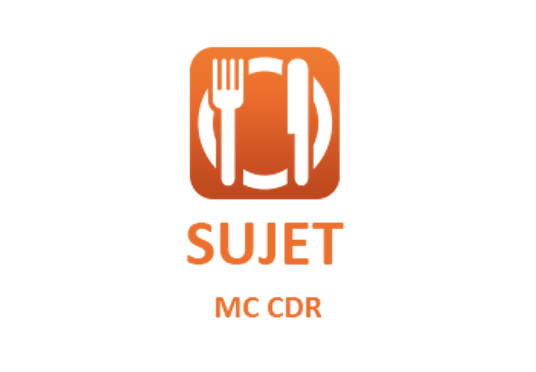 Logo Session 2023. MC Cuisinier en Desserts de Restaurant